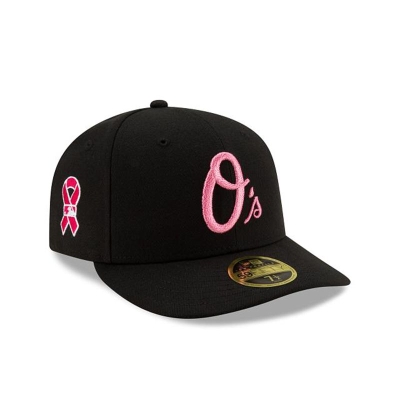Baltimore Orioles Gorra | New Era MLB Mother's Day Low Profile 59fifty Fitted Cap Mexico - Negros